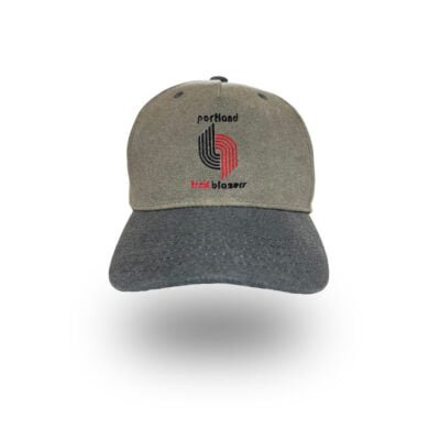 Portland Trailblazers retro logo baseball hat by Bermuda Brims