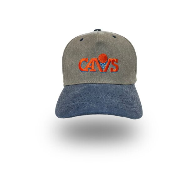 Cleveland Cavaliers retro logo baseball hat by Bermuda Brims