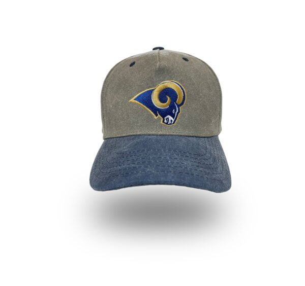 St Louis Rams retro logo baseball hat by Bermuda Brims