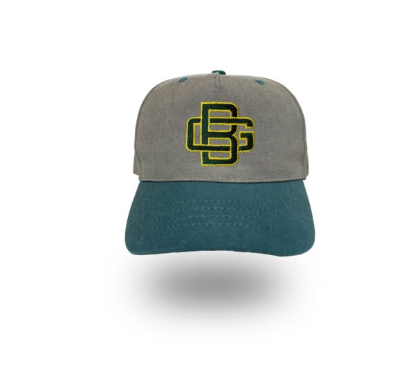 Green Bay Packers retro logo baseball hat by Bermuda Brims