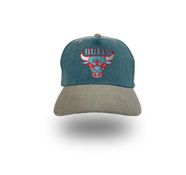 Chicago Bulls retro logo baseball hat by Bermuda Brims