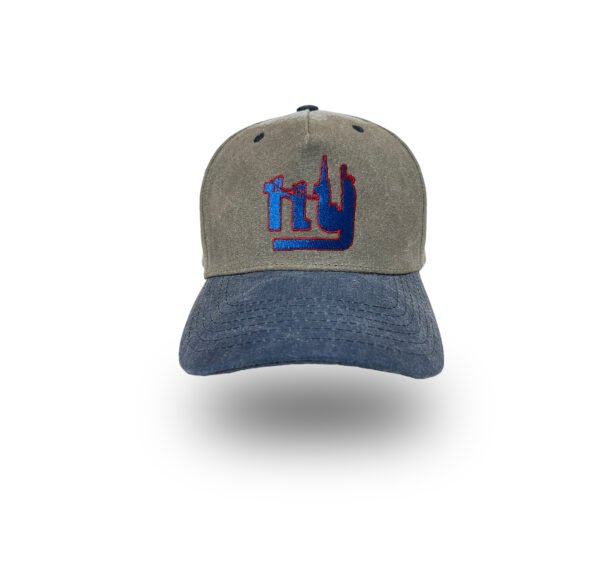 New York Giants retro logo baseball hat by Bermuda Brims