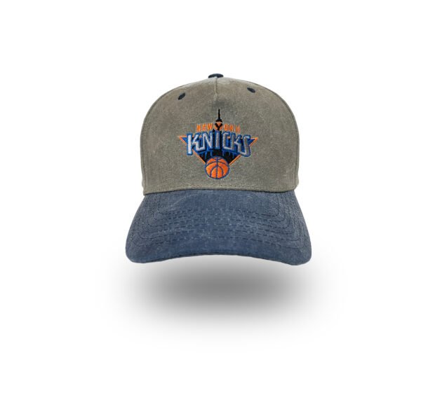 New York Knicks retro logo baseball hat by Bermuda Brims