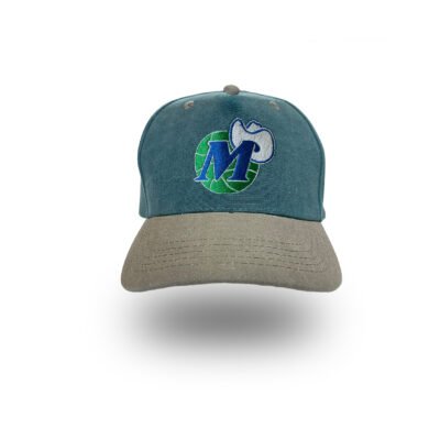 Dallas Mavericks retro logo baseball hat by Bermuda Brims