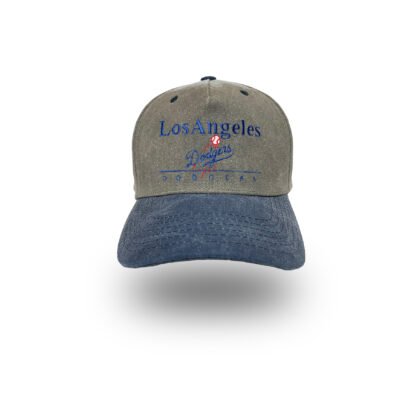 Los Angeles Dodgers retro logo baseball hat by Bermuda Brims