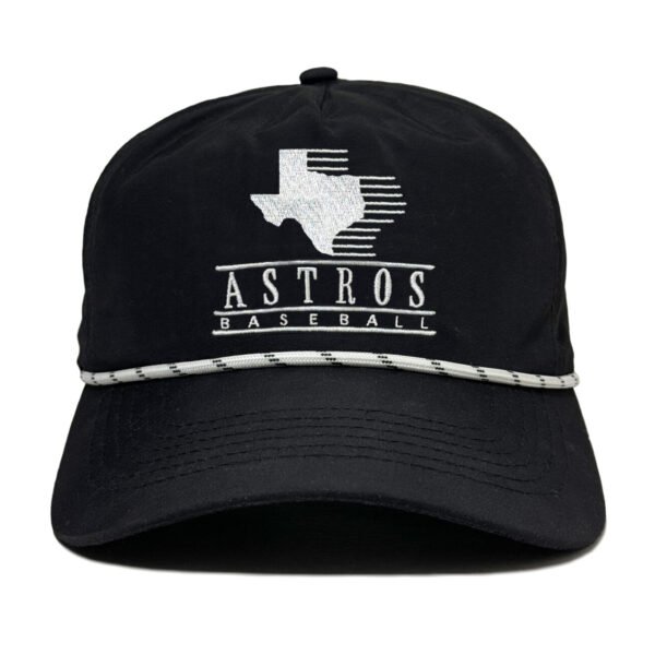 Astros Baseball retro logo snapback by Bermuda Brims