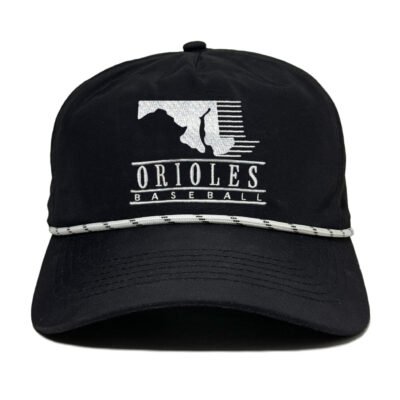 Orioles Baseball retro logo snapback by Bermuda Brims