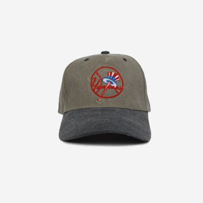 New York Yankees retro logo baseball hat by Bermuda Brims